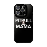 Premium Pitbull Mama 3 iPhone Case | Pitbull Gifts Slim Phone Cases Premium Pitbull Mama 3 iPhone Case | Pitbull Gifts Slim Phone Cases