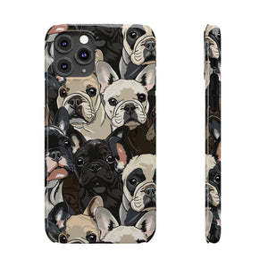 Premium French Bulldogs iPhone Case | Cute Frenchie Gifts Slim Phone Cases Premium French Bulldogs iPhone Case | Cute Frenchie Gifts Slim Phone Cases