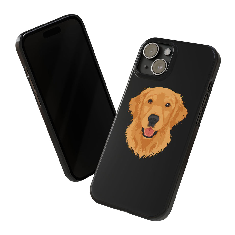 Premium Golden Retriever iPhone Case | Golden Retriever Gifts Slim Phone Cases