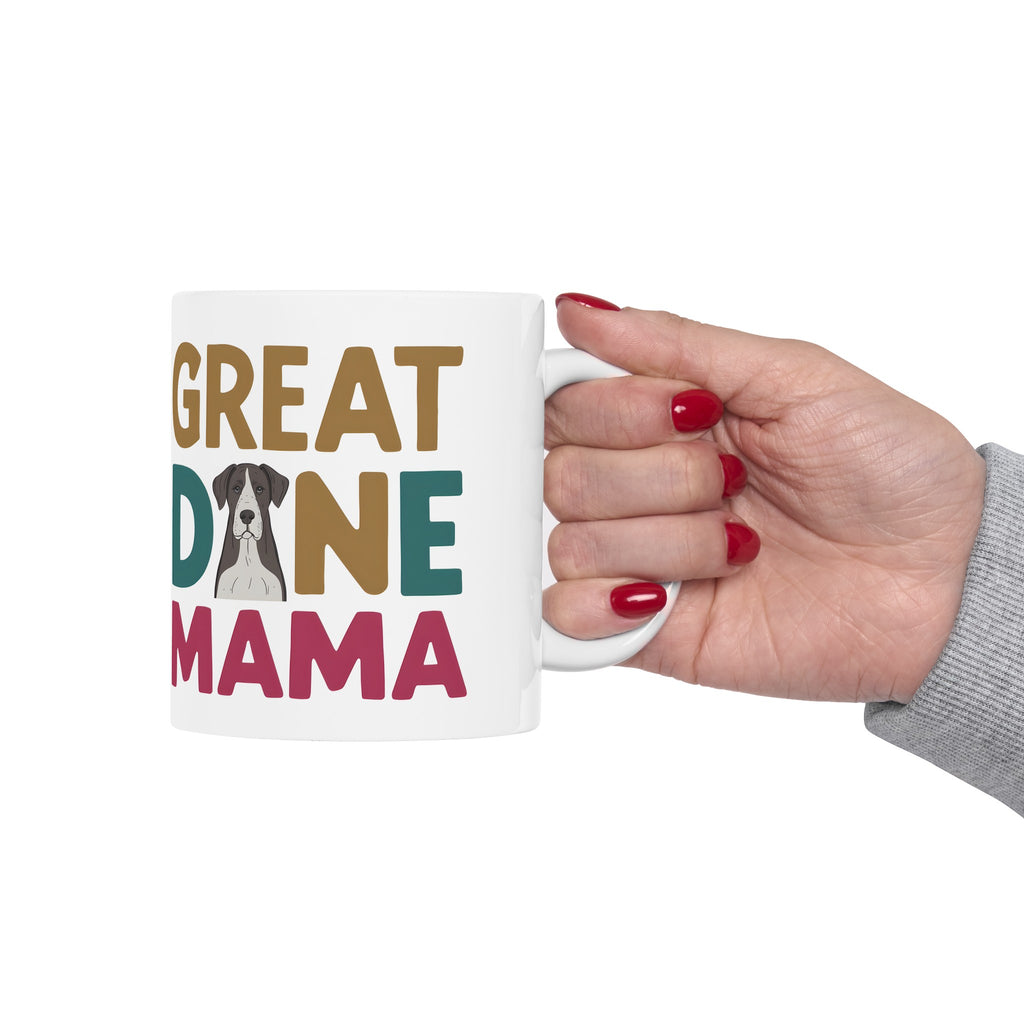 Great Dane Mama Mug 2 | Great Dane Gift | Great Dane Coffee Mug | Great Dane Gift Ideas Mug 11oz