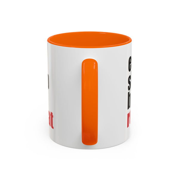 Brazilian Jiu Jitsu Eat Sleep BJJ Repeat | BJJ Accent Coffee Mug