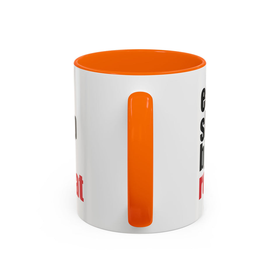 Brazilian Jiu Jitsu Eat Sleep BJJ Repeat | BJJ Accent Coffee Mug