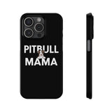 Premium Pitbull Mama 3 iPhone Case | Pitbull Gifts Slim Phone Cases Premium Pitbull Mama 3 iPhone Case | Pitbull Gifts Slim Phone Cases