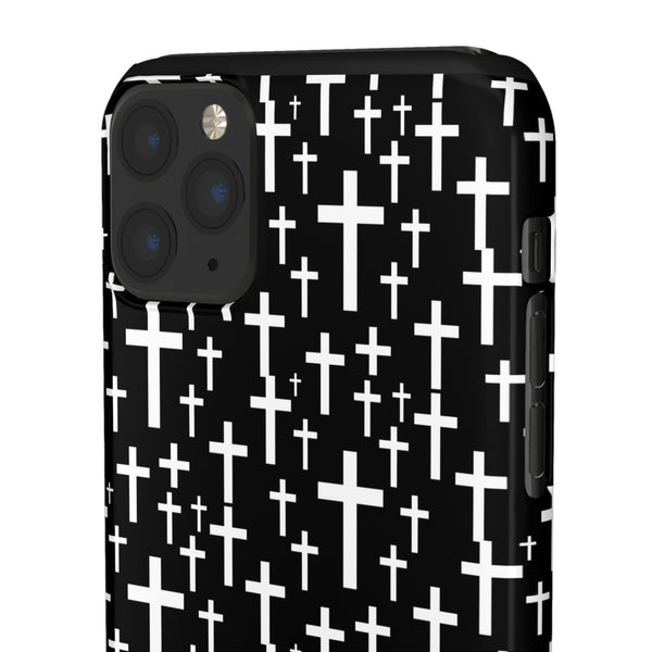 Faith In Jesus iPhone Christian Religion Phone Case | Faith Cross Phone Case | Christian Cross iPhone & Samsung Galaxy Snap Cases