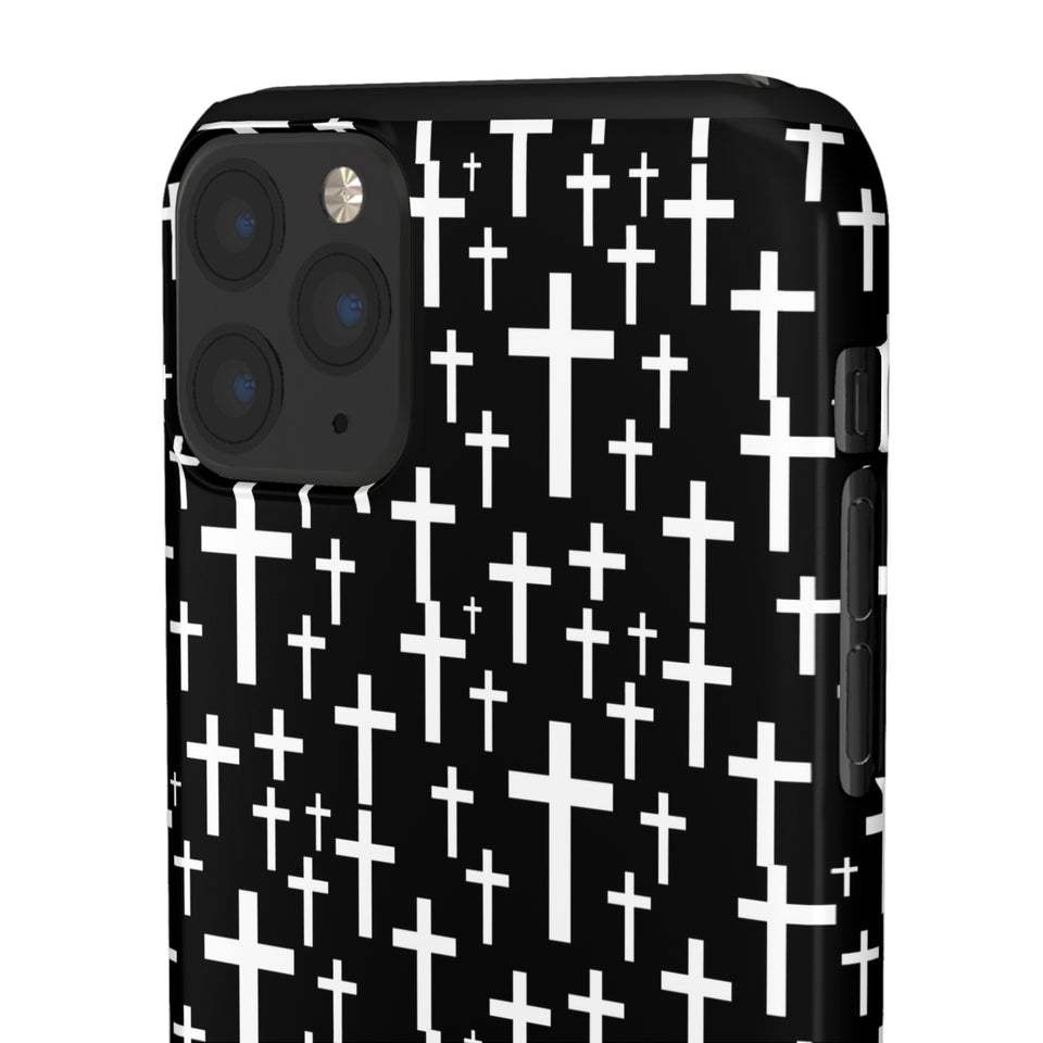 Faith In Jesus iPhone Christian Religion Phone Case | Faith Cross Phone Case | Christian Cross iPhone & Samsung Galaxy Snap Cases