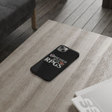 Premium Obsessed With RPGs iPhone Case | Fantasy Role Playing Game Slim Phone Cases Premium Obsessed With RPGs iPhone Case | Fantasy Role Playing Game Slim Phone Cases