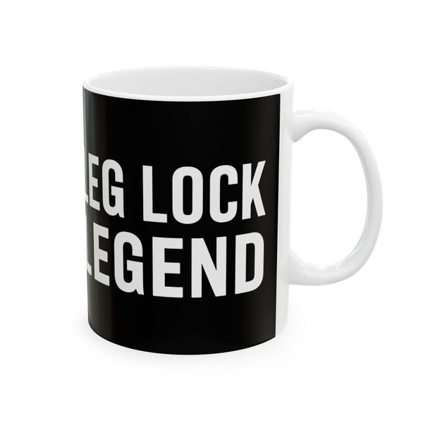 Brazilian Jiu Jitsu Leg Lock Legend BJJ Ceramic Mug | Brazilian Jiu Jitsu Gifts (11oz)