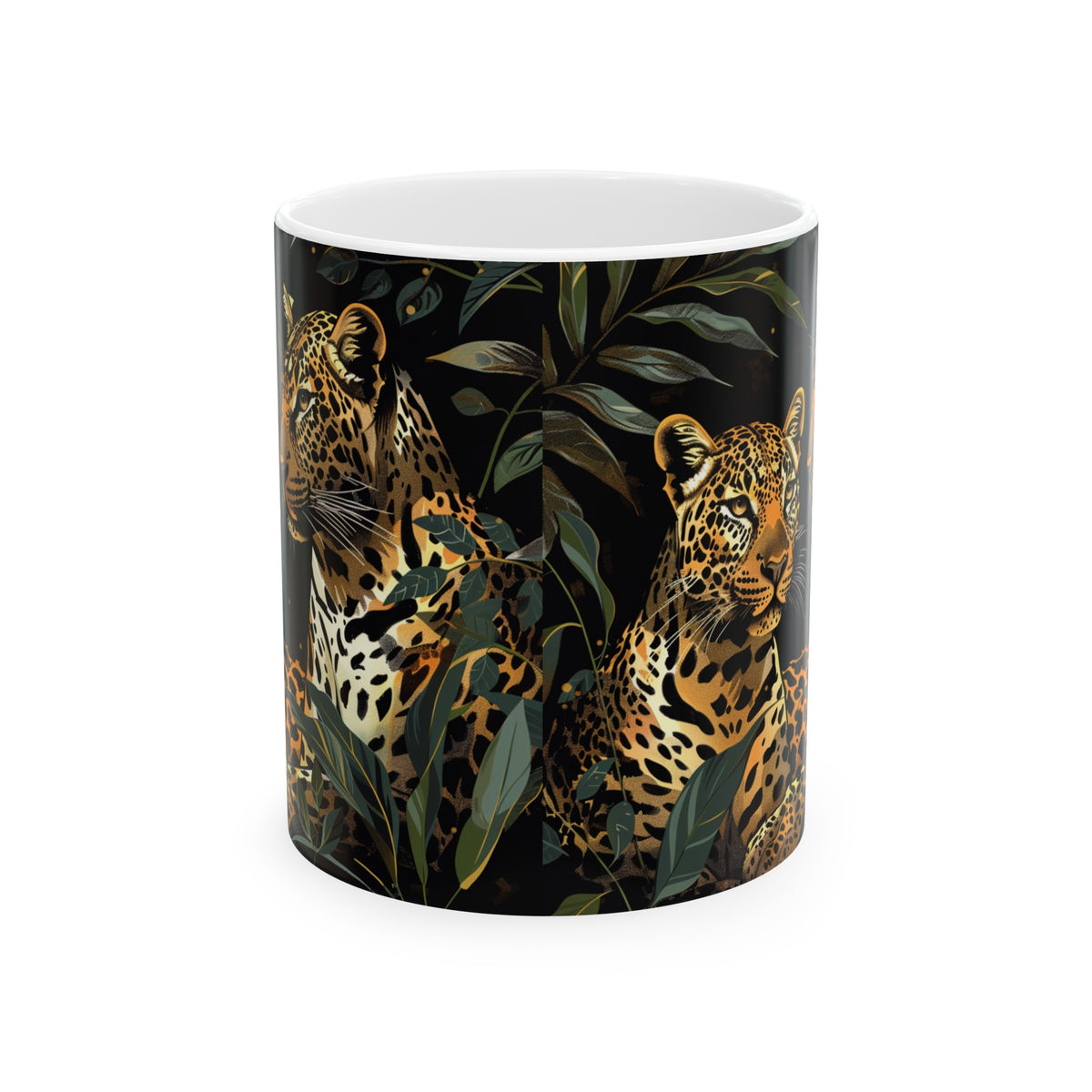 Leopard Mug | Leopard Gifts For Leopard Lovers | Leopard Presents | Leopard Ceramic Mug 11oz