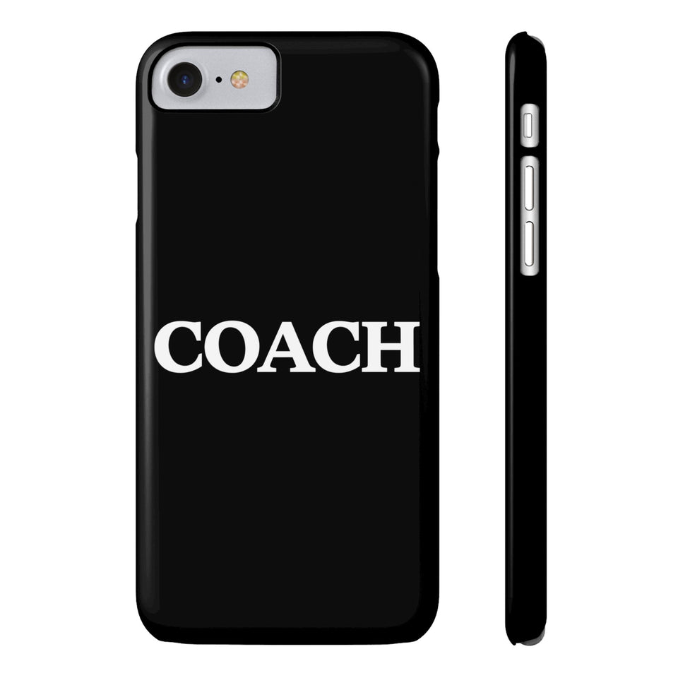 Premium Coach iPhone Case | Coach Gifts Slim Phone Cases