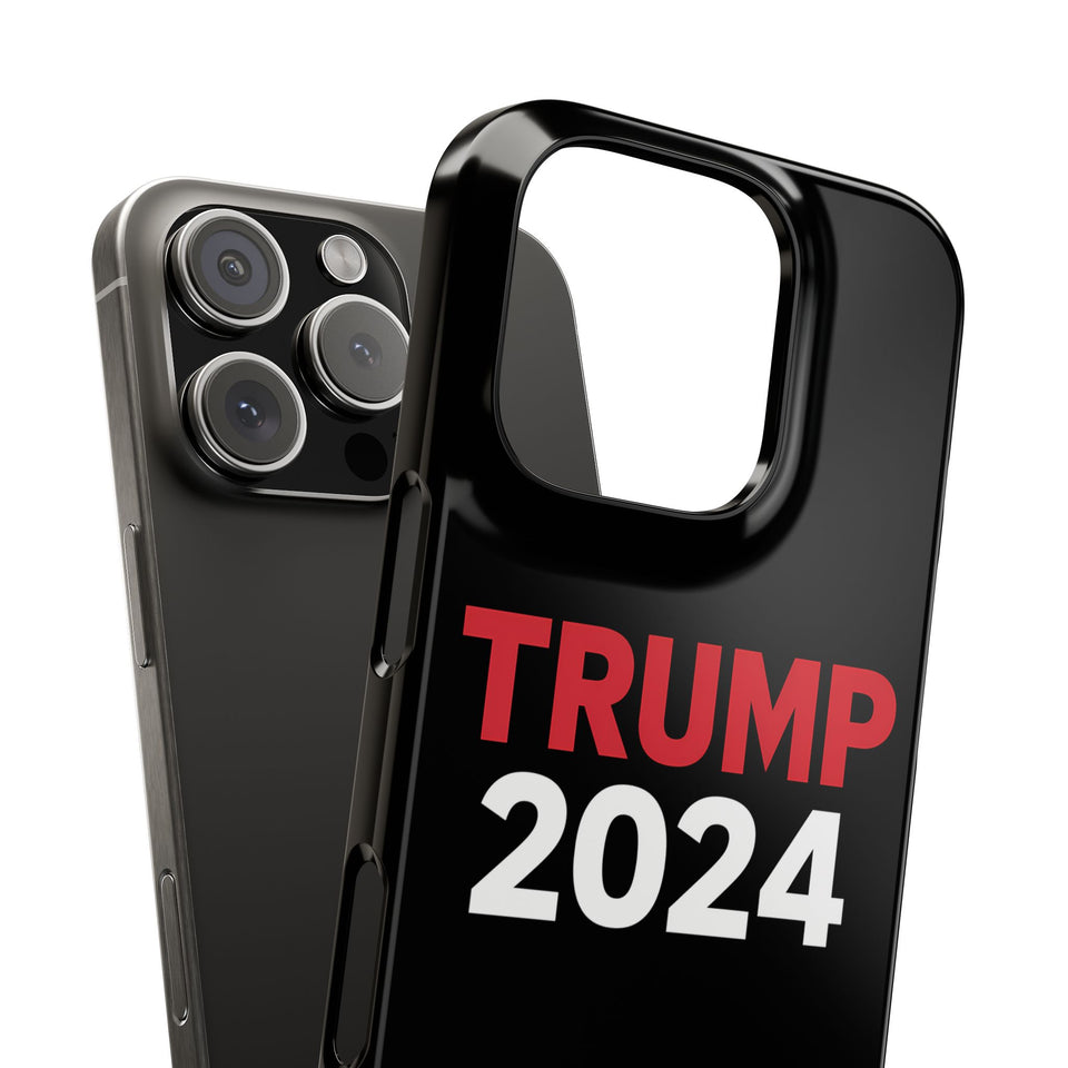 Premium Trump 2024 iPhone Case | Donald Trump Gifts Slim Phone Cases