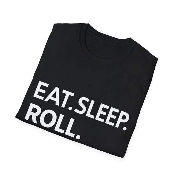 Brazilian Jiu Jitsu Eat Sleep Shirt | BJJ Gift | Brazilian Jiu Jitsu Merchandise | JiuJitsu Gifts | BJJ Presents Unisex T-Shirt