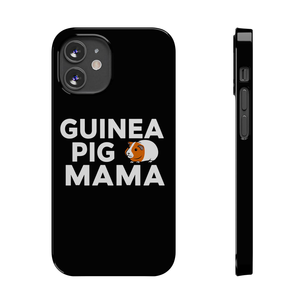 Cute Guinea Pig Mama Slim iPhone Cases | Guinea Pig Gift iPhone Case