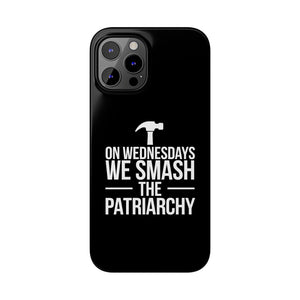 Premium On Wednesdays We Smash The Patriarchy iPhone Case | Feminist Gifts Slim Phone Cases Premium On Wednesdays We Smash The Patriarchy iPhone Case | Feminist Gifts Slim Phone Cases