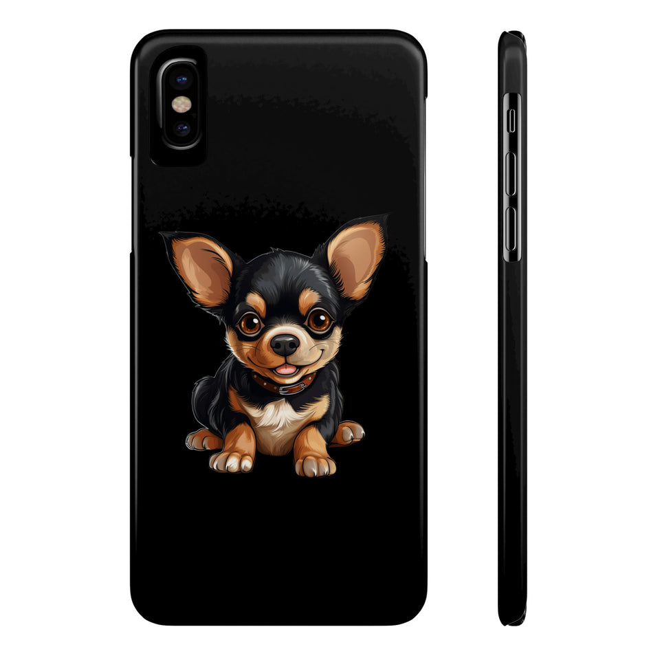 Premium Chihuahua iPhone Case | Cute Chihuahua Gifts Slim Phone Cases