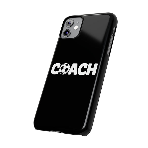 Premium Soccer Coach iPhone Case | Soccer Coach Gifts Slim Phone Cases