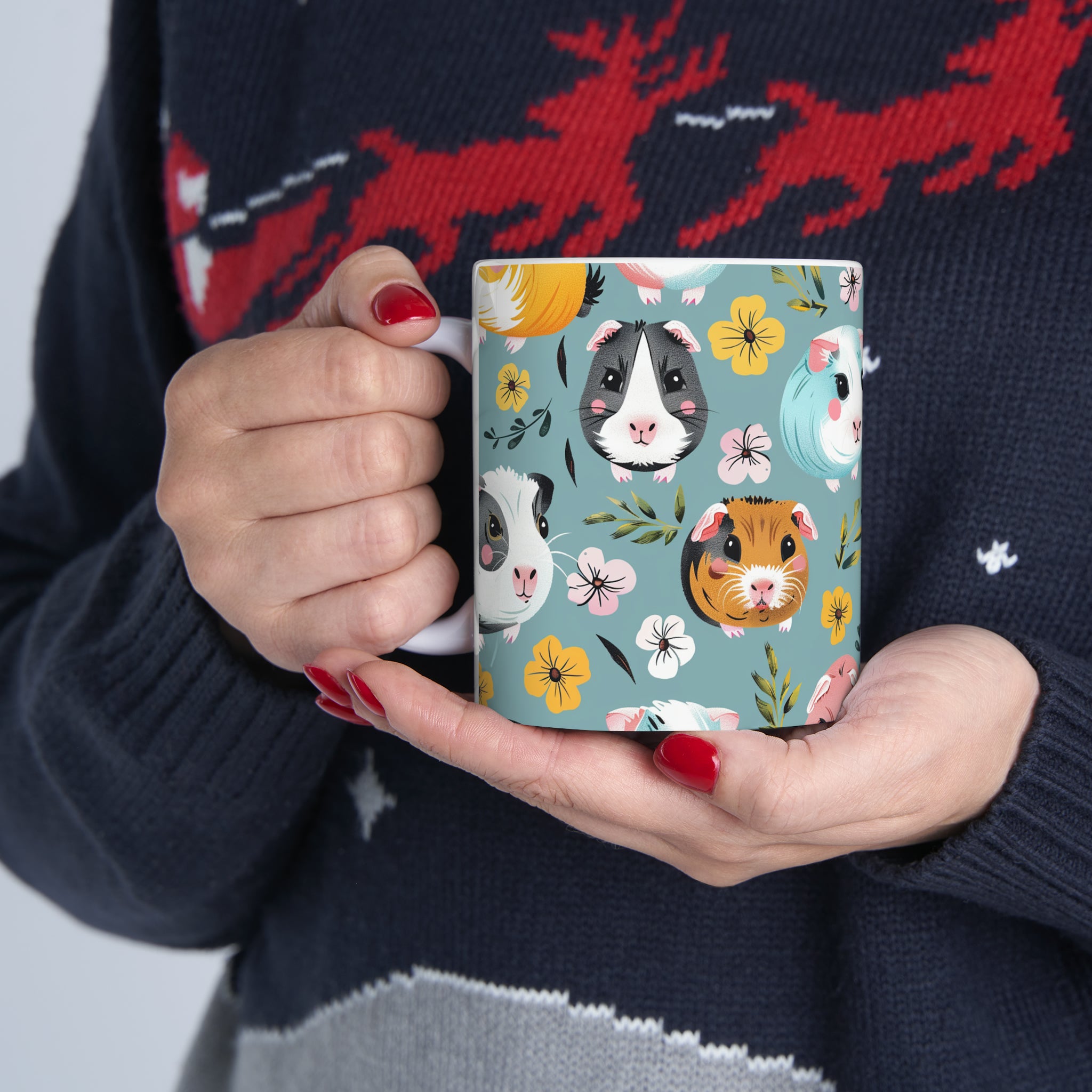 Guinea Pig Mug | Guinea Pig Coffee Mug | Cute Guinea Pig Gifts | Funny Guinea Pig Presents | Guinea Pig  Mug 11oz