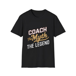 Coach The Myth The Legend T-Shirt | Coach Gifts Unisex T-Shirt Coach The Myth The Legend T-Shirt | Coach Gifts Unisex T-Shirt