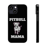 Premium Pitbull Mama 2 iPhone Case | Pitbull Gifts Slim Phone Cases Premium Pitbull Mama 2 iPhone Case | Pitbull Gifts Slim Phone Cases