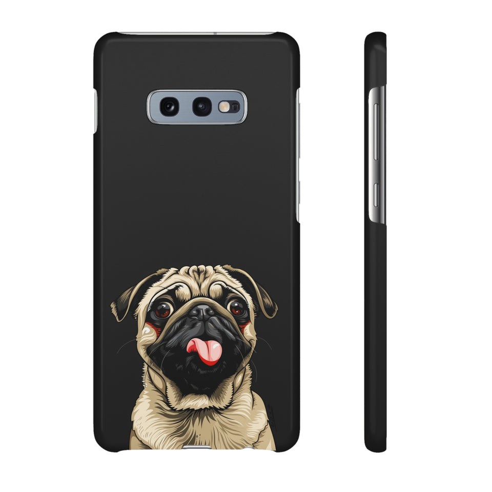 Pug Phone Case | I Love My Pug Phone Case | Pug iPhone & Samsung Galaxy Snap Cases