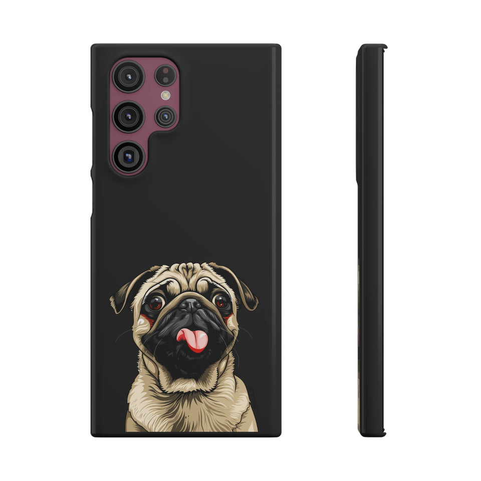 Pug Phone Case | I Love My Pug Phone Case | Pug iPhone & Samsung Galaxy Snap Cases
