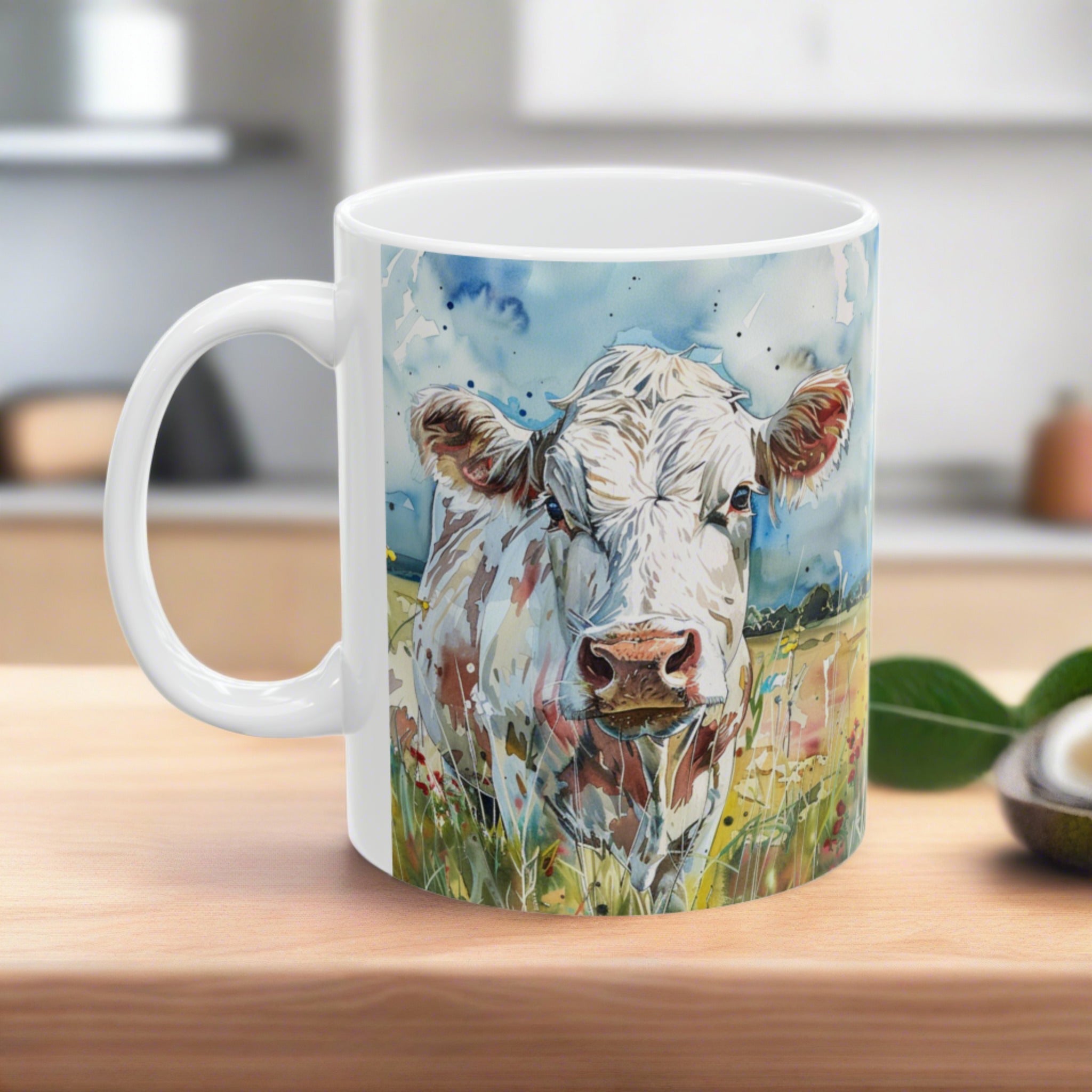 Cow Mug | Coffee Cow Mug | Cow Print Mug | Cow Presents | Highland Cow Mug 11oz Main image