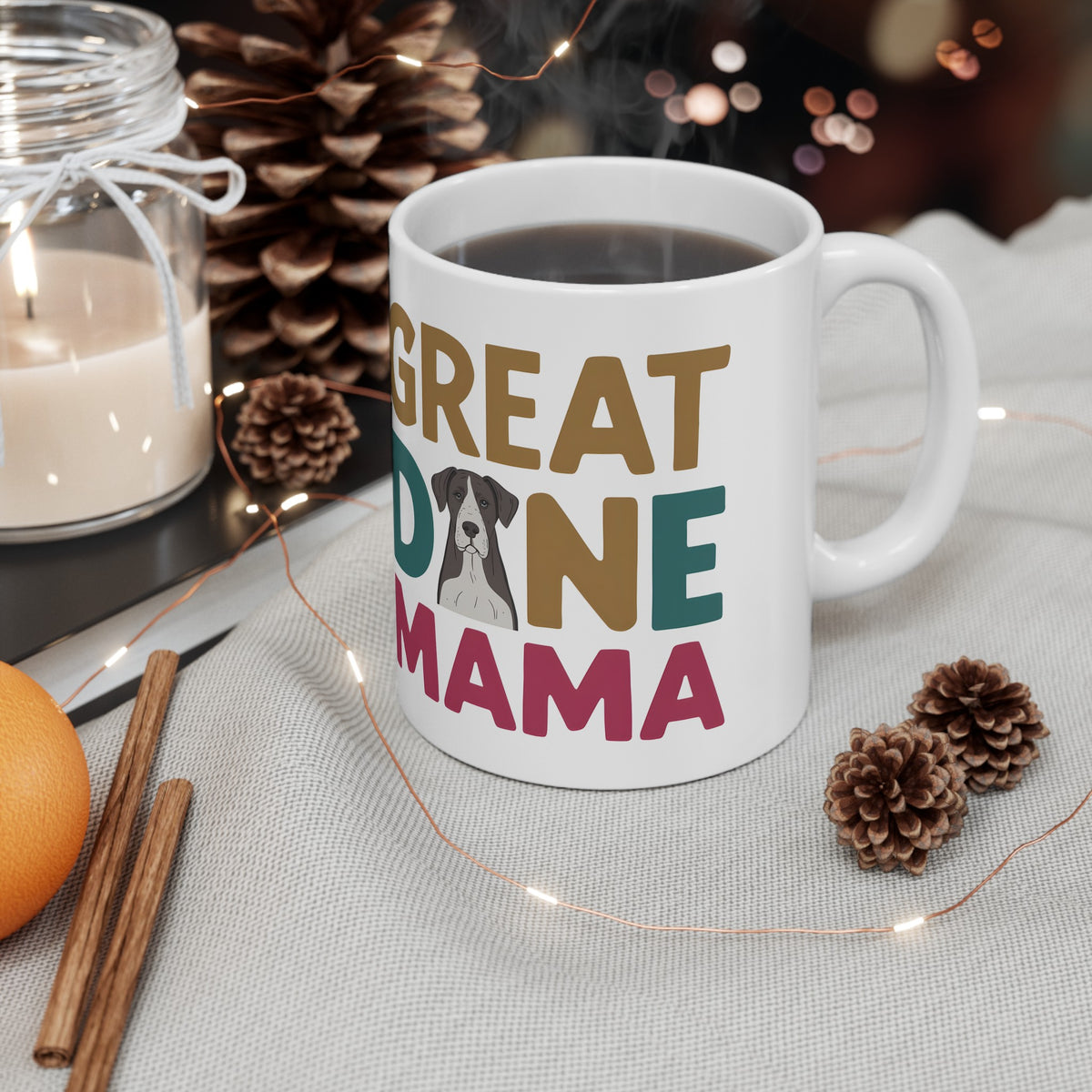 Great Dane Mama Mug 2 | Great Dane Gift | Great Dane Coffee Mug | Great Dane Gift Ideas Mug 11oz
