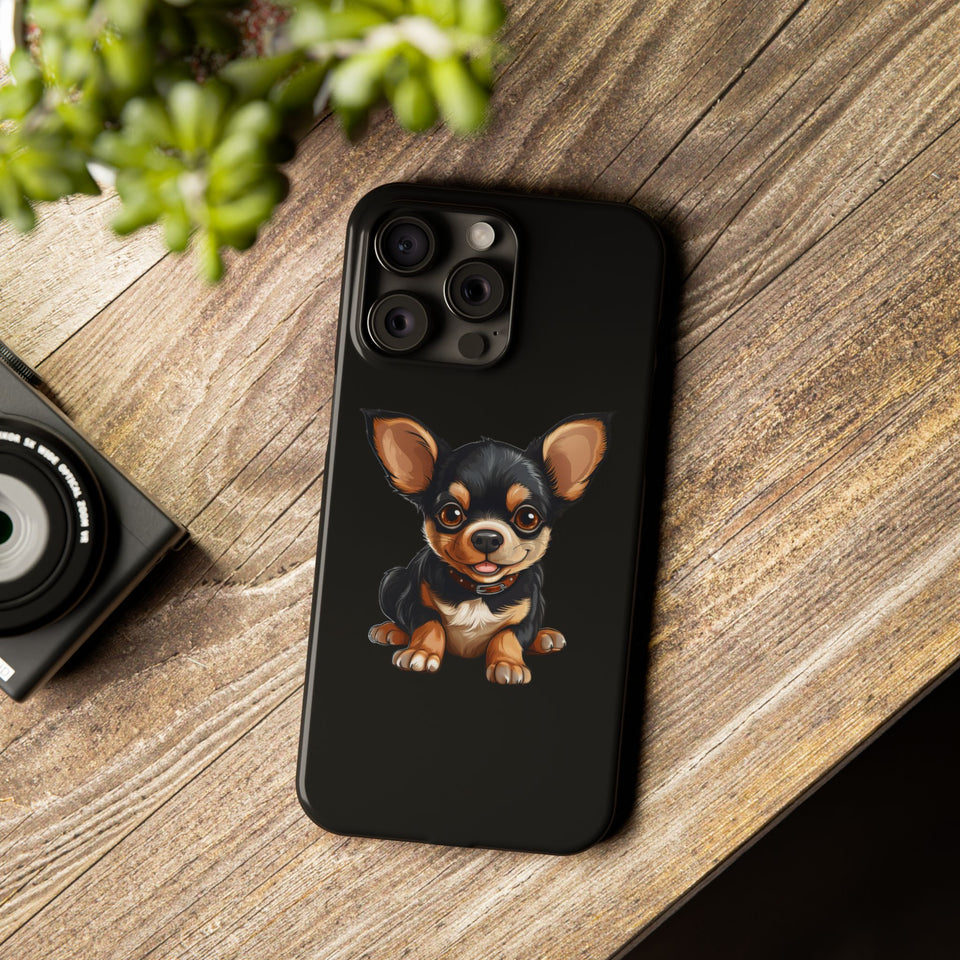 Premium Chihuahua iPhone Case | Cute Chihuahua Gifts Slim Phone Cases