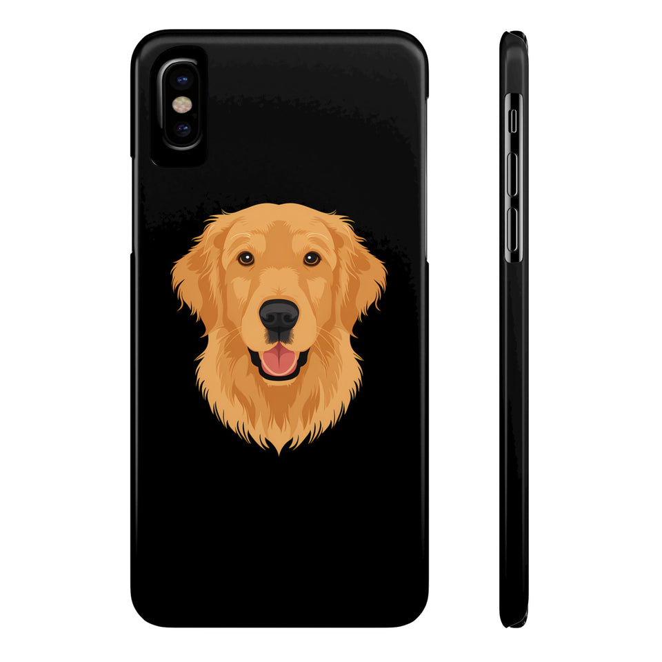 Premium Golden Retriever iPhone Case | Golden Retriever Gifts Slim Phone Cases