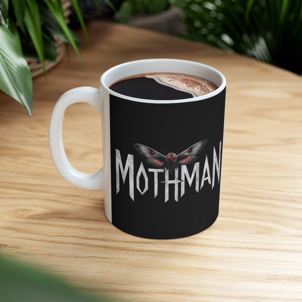 Mothman Mug | Cryptid Gift | Mothman Coffee Mug | Mythical Creature Gift Ideas Mug 11oz