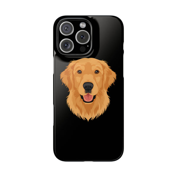 Premium Golden Retriever iPhone Case | Golden Retriever Gifts Slim Phone Cases