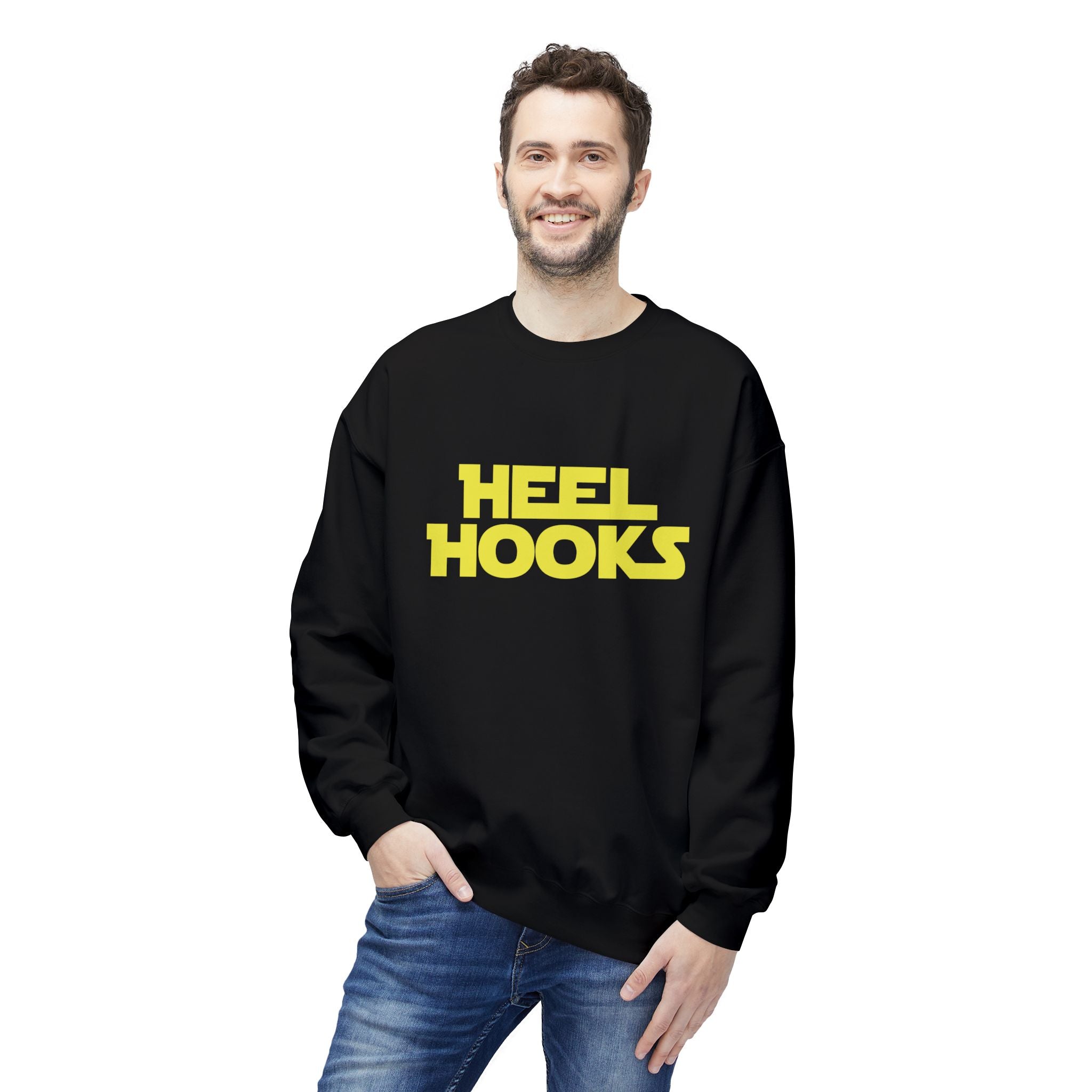 Brazilian Jiu Jitsu Heel Hooks BJJ Unisex Midweight Softstyle Fleece Crewneck Sweatshirt Main image