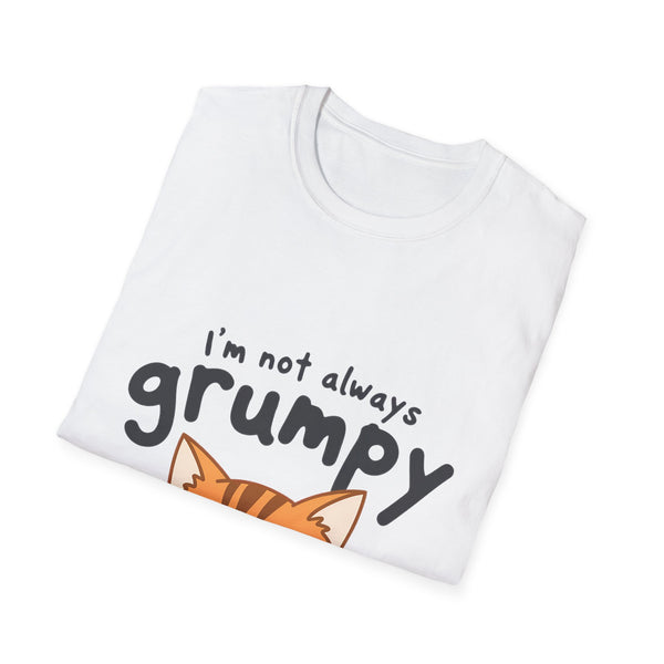 I'm Not Always Grumpy—Sometimes I'm Grouchy Cat T-Shirt