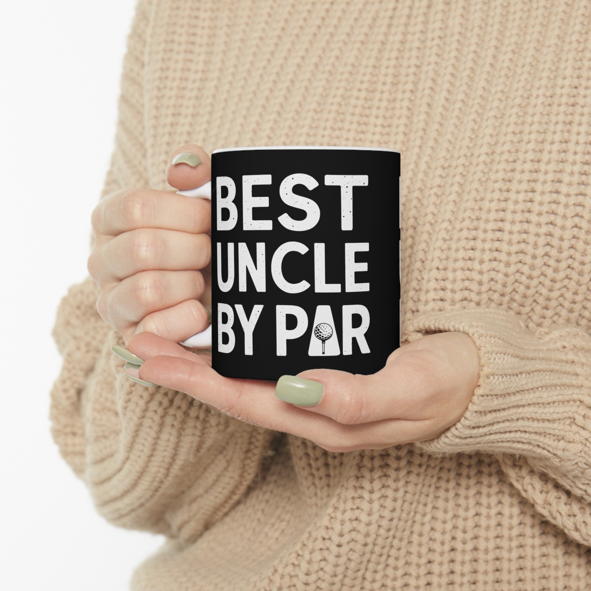 Best Uncle By Par Funny Golf Mug | Golf Gift | Uncle Merchandise | WUncle Birthday Gifts | Uncle Presents Golf Ceramic Mug 11oz