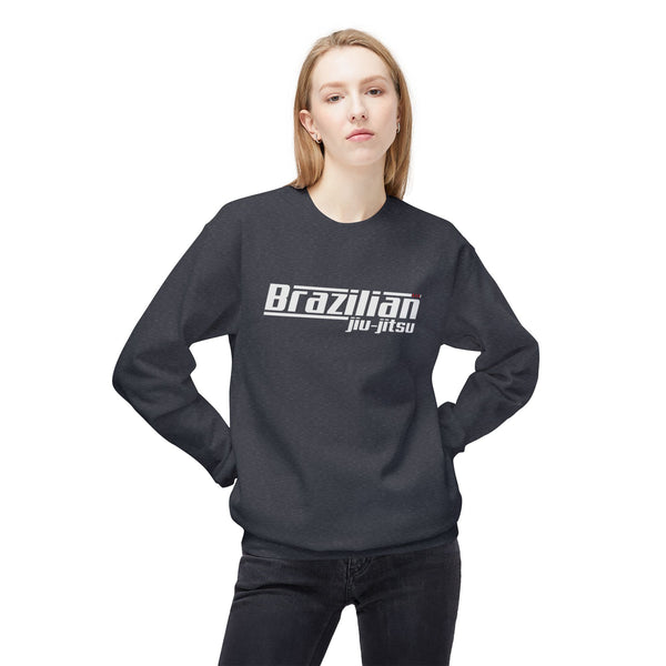 Brazilian Jiu Jitsu Belt BJJ Unisex Midweight Softstyle Fleece Crewneck Sweatshirt