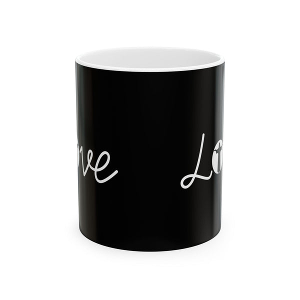 Love Jesus Faith Ceramic Mug | Love Faith In Jesus Gifts (11oz)