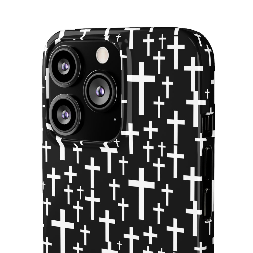 Faith In Jesus iPhone Christian Religion Phone Case | Faith Cross Phone Case | Christian Cross iPhone & Samsung Galaxy Snap Cases