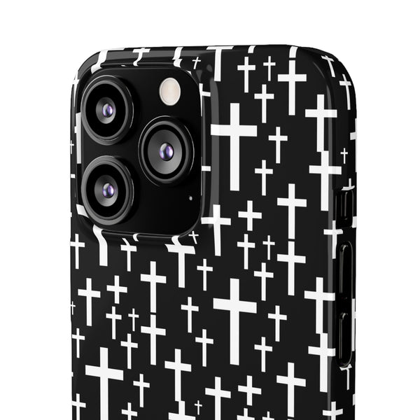 Faith In Jesus iPhone Christian Religion Phone Case | Faith Cross Phone Case | Christian Cross iPhone & Samsung Galaxy Snap Cases