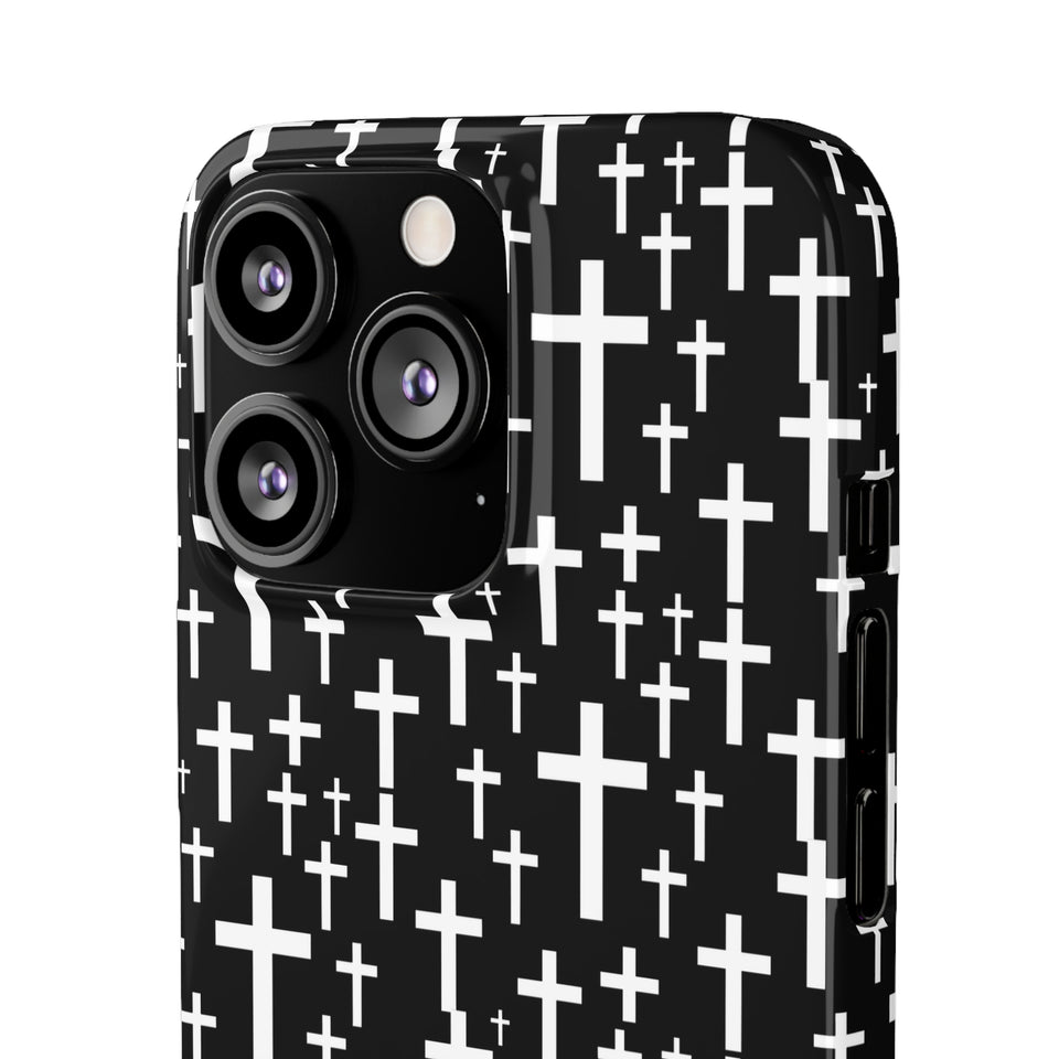 Faith In Jesus iPhone Christian Religion Phone Case | Faith Cross Phone Case | Christian Cross iPhone & Samsung Galaxy Snap Cases