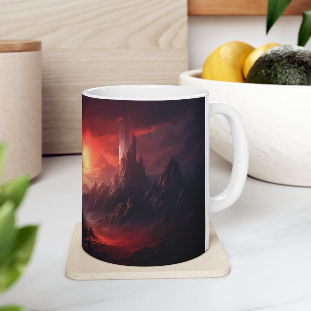 role playing game mug, fantasy mug, rpg mug, fantasy rpg coffee mug