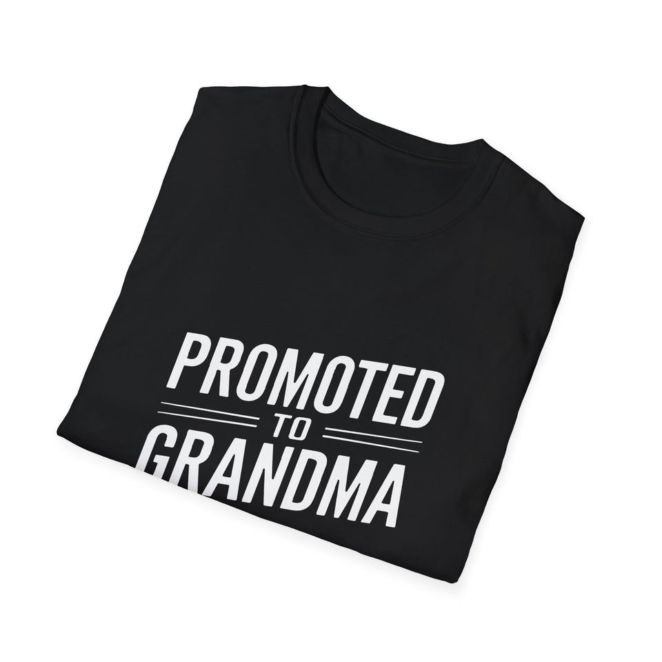 Promoted To Grandma Unisex T-Shirt