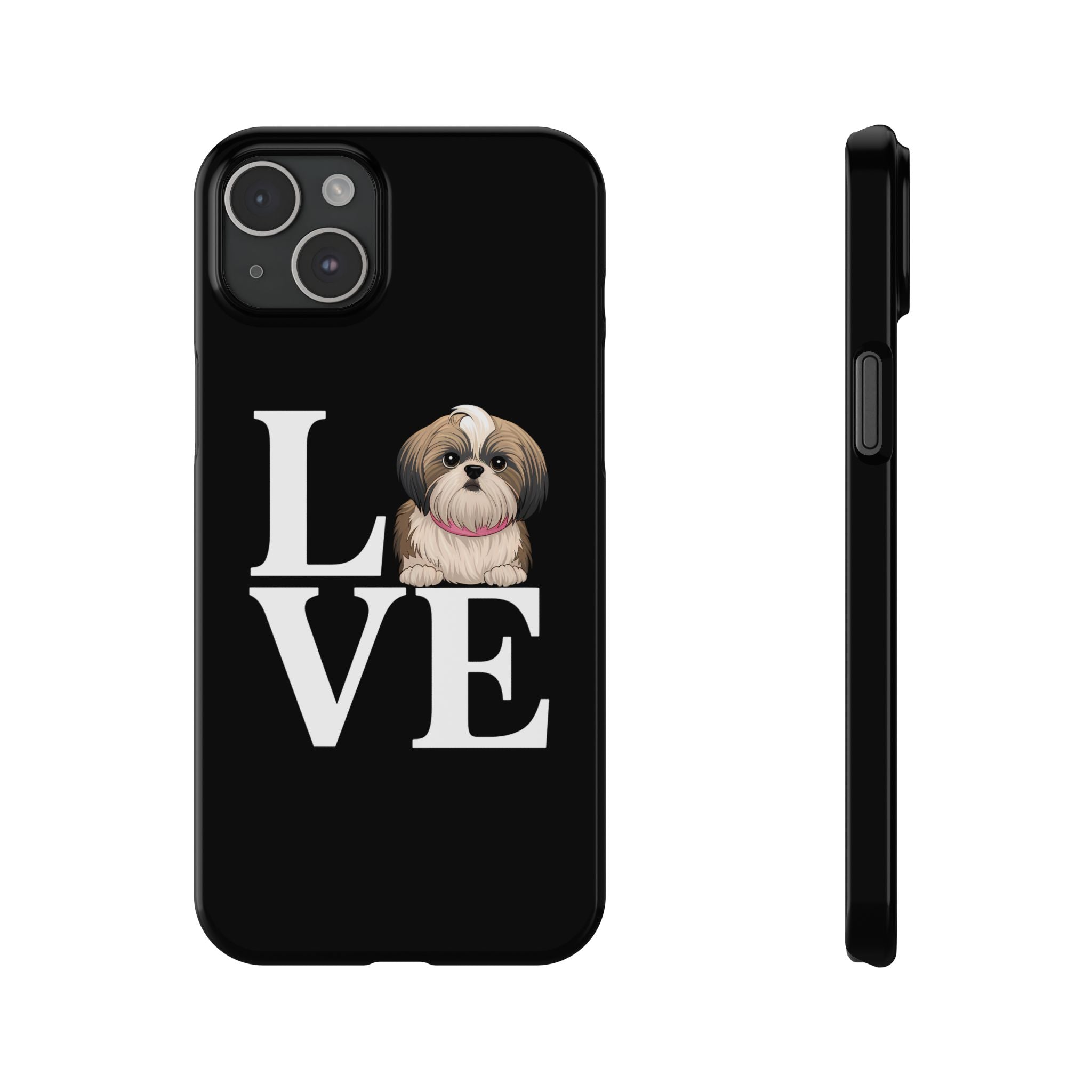 Premium Love Shih Tzu iPhone Case | Cute Shih Tzu Slim Phone Cases