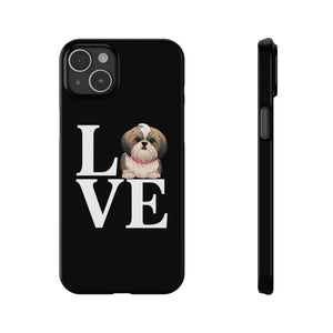 Premium Love Shih Tzu iPhone Case | Cute Shih Tzu Slim Phone Cases Premium Love Shih Tzu iPhone Case | Cute Shih Tzu Slim Phone Cases