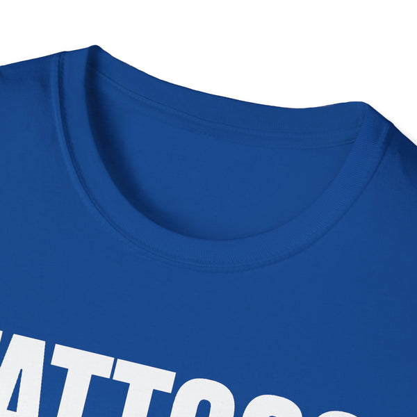 "Tattoos Are Trashy" Bold Statement Graphic Tee Unisex T-Shirt