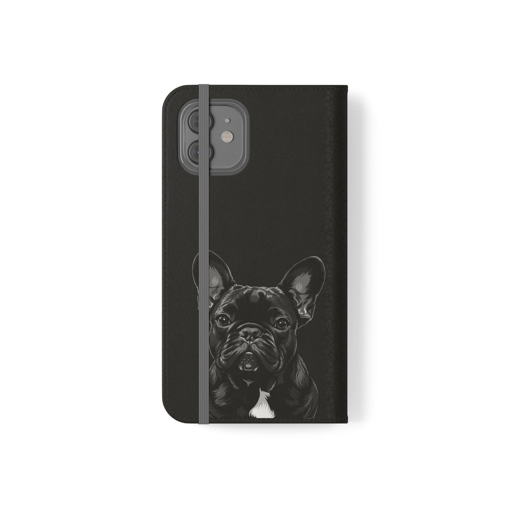 French Bulldog Phone Case | I Love My Frenchie Wallet Phone Case Gifts | IPhone & Samsung Galaxy French Bulldog Flip Cases