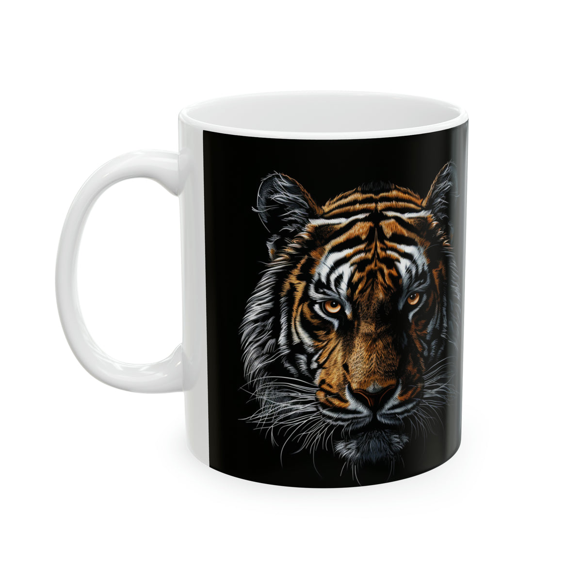 Tiger Mug | Tiger Coffee Mug | Cute Tiger Gift | Tiger Presents | Tiger Mug 1 11oz Main image