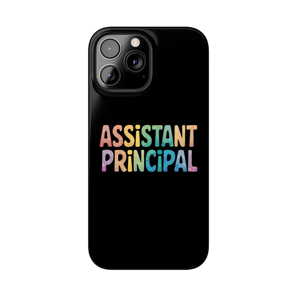 Premium Assistant Principal iPhone Case | Cute Assistant Principal Gifts Slim Phone Cases