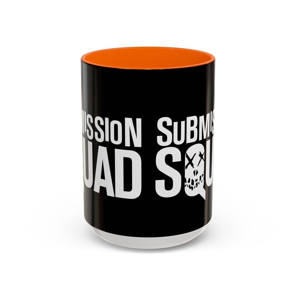 Brazilian Jiu Jitsu Submission Squad | BJJ Accent Coffee Mug