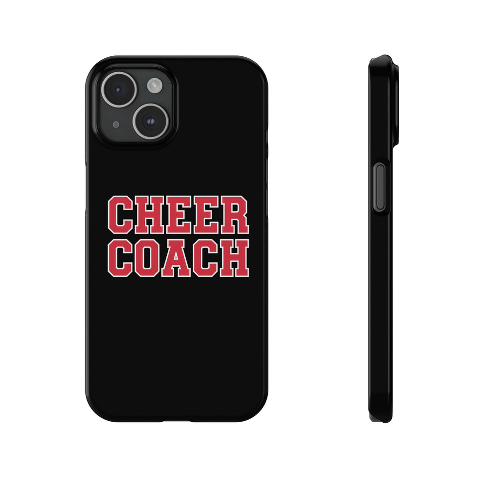 Premium Cheer Coach iPhone Case | Cheer Coach Gifts Slim Phone Cases