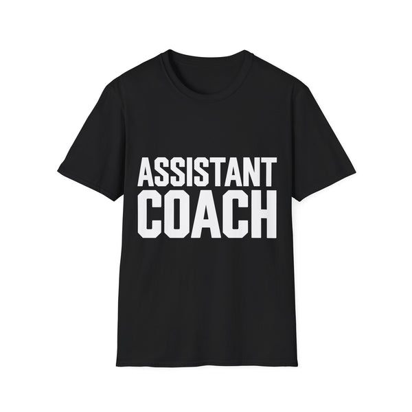 Assistant Coach T-Shirt | Bold Assistant Coach Gift Unisex T-Shirt