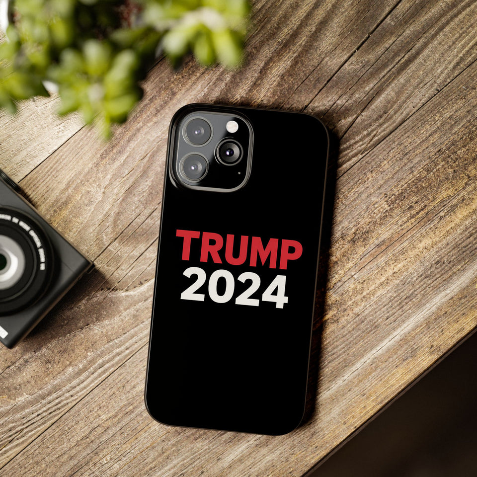 Premium Trump 2024 iPhone Case | Donald Trump Gifts Slim Phone Cases
